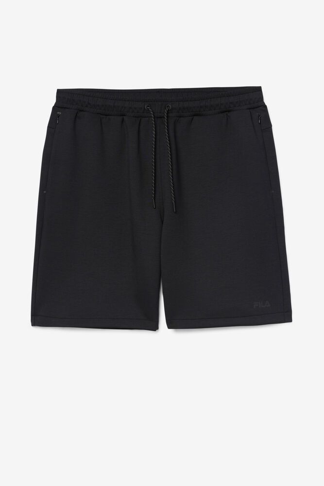 Fila Shorts Mens Black - Balban - Philippines 6042783-PA